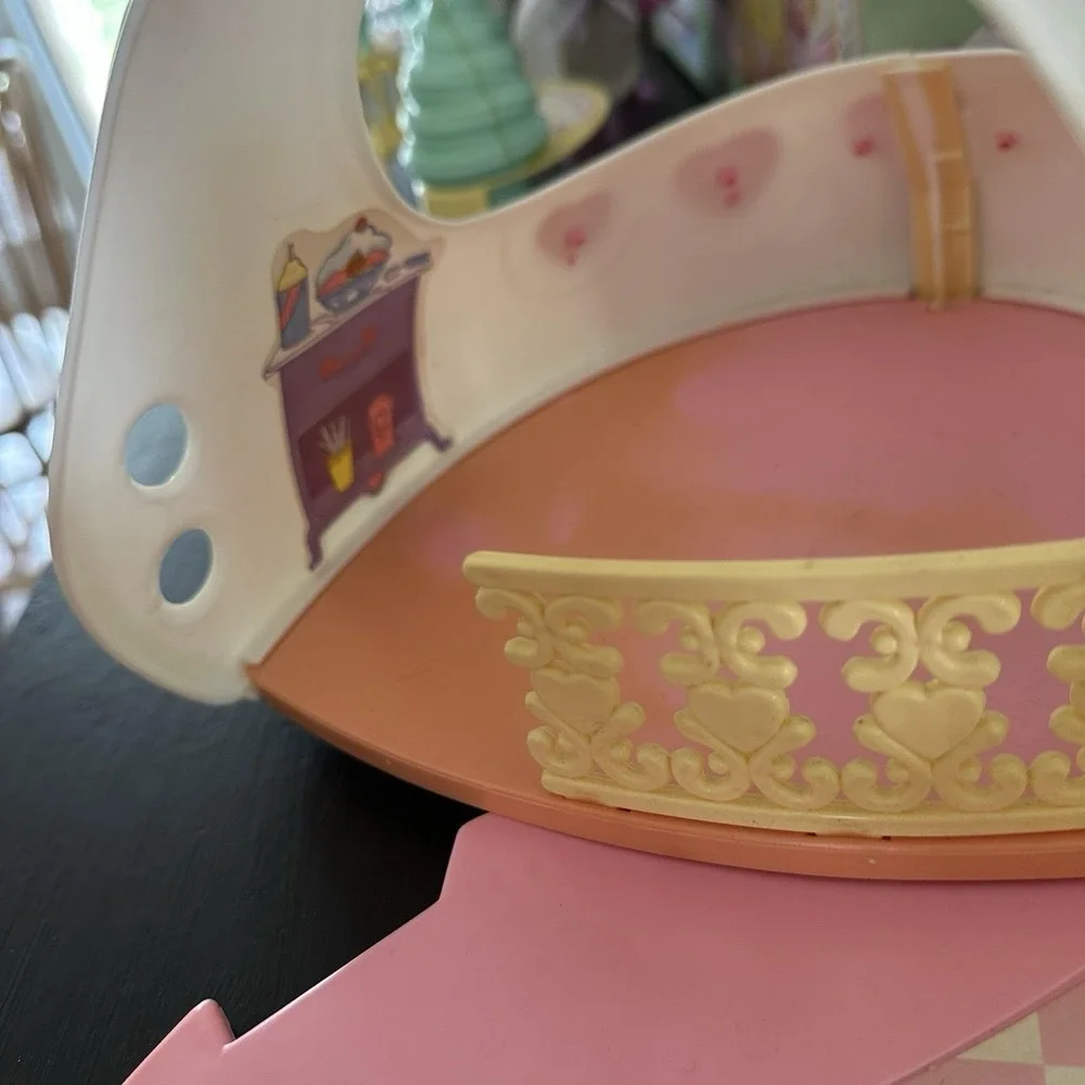 VTG 1986 My Little Pony Satin Slipper Sweet Shoppe Playset Scoops WITH BOX